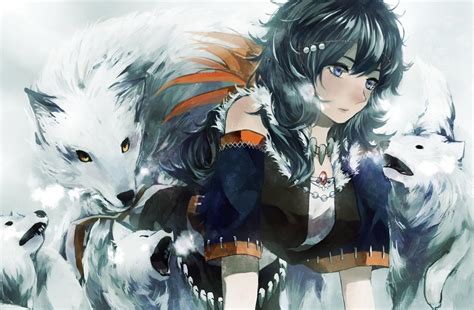 Anime Wolves With Wings Wallpapers - Wallpaper Cave