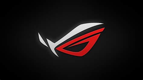 HD wallpaper: Asus ROG logo, Republic of Gamers, black background, illuminated | Wallpaper Flare