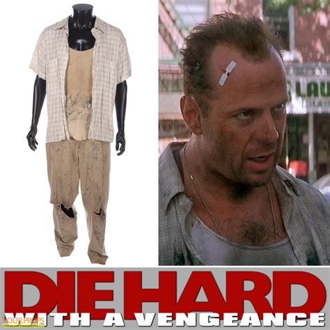 Die Hard: With A Vengeance John McClane’s bloodied costume original movie costume