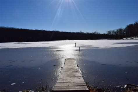 Download free photo of Winter,lake,sun,dock,nature - from needpix.com