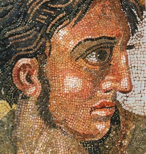 Alexander the Great from the famous mosaic in Pompeii | Мозаичное ...