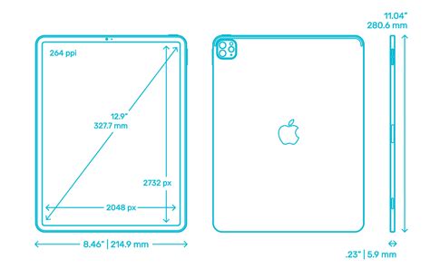 Ipad Sizes Dimensions