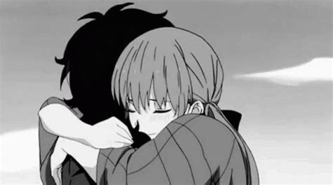 Anime Hug GIF - Anime Hug Kiss - Discover & Share GIFs