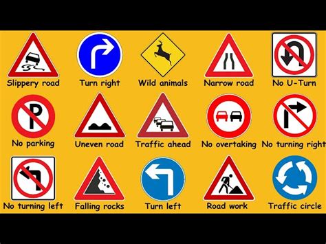 Types Of Traffic Signs In India Pdf - Infoupdate.org