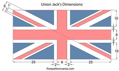 Union Jack Flag To Print A4 Size