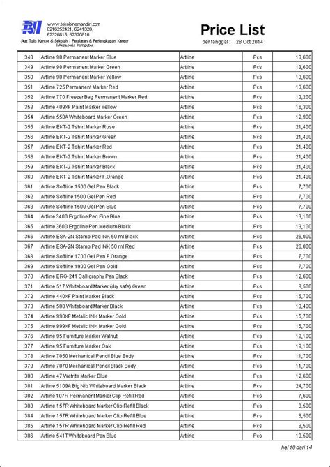 Baru 29+ Harga Alat Tulis Kantor