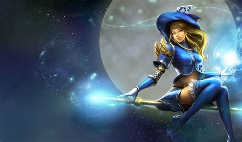 Sorceress Lux Skin - League of Legends Wallpapers