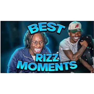 "BEST RIZZ MOMENTS" Sticker by EL-PIRAT-SHOP | Redbubble