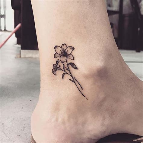 43 Pretty Ankle Tattoos Every Woman Would Want – StayGlam