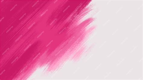 Premium Vector | Hand painted texture paint on pink background