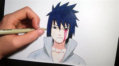 Sasuke Uchiha, Speed drawing