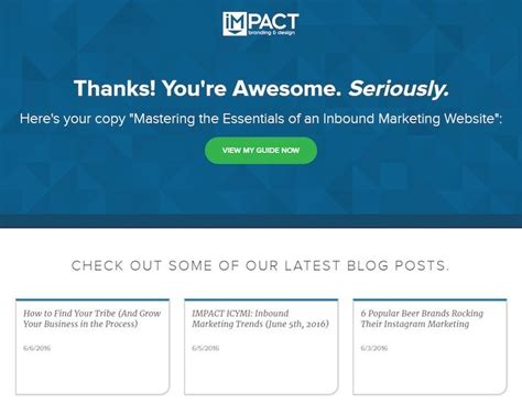 How to Create and A/B Test Your Thank You Pages