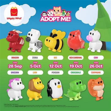 28 Sep-1 Nov 2023: McDonald's Happy Meal FREE Adopt Me Toys Promotion - EverydayOnSales.com