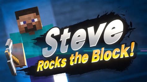 Steve de Minecraft es el nuevo luchador DLC de Super Smash Bros ...