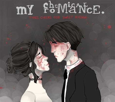 MCR - three cheers for sweet revenge (album cover) by aslowartist on DeviantArt