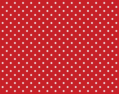 Red And White Polka Dots Template