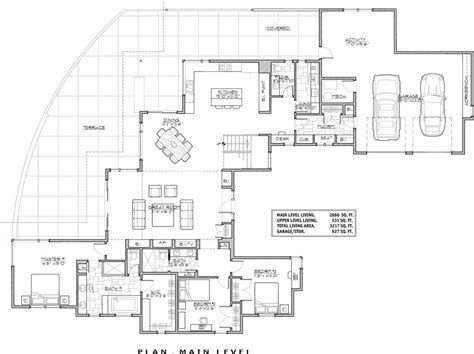 Luxury Luxury Modern House Floor Plans - New Home Plans Design