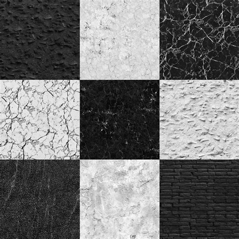 Free 48 Black & White Seamless Textures