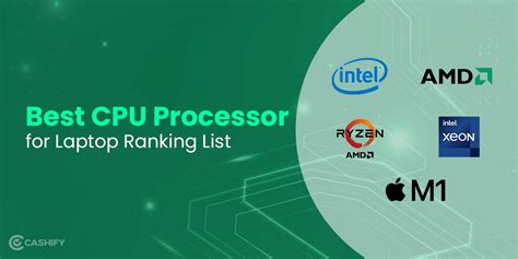 Best CPU Processor For Laptop Ranking List April 2024 | Cashify Laptops ...