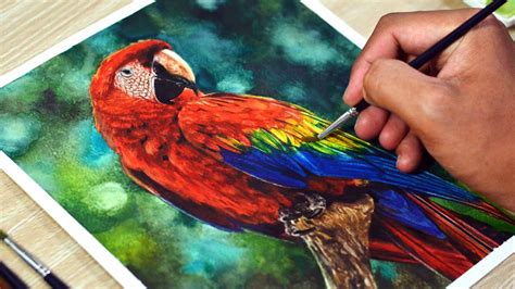 Parrot Painting