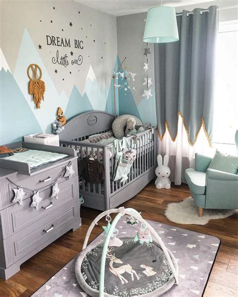 The most stylish nurseries on Instagram. | Baby boy room nursery, Baby boy room decor, Baby room ...