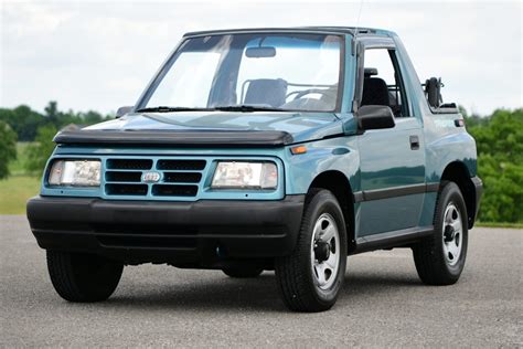 No Reserve: 50k-Mile 1996 Geo Tracker 4x4 5-Speed for sale on BaT ...