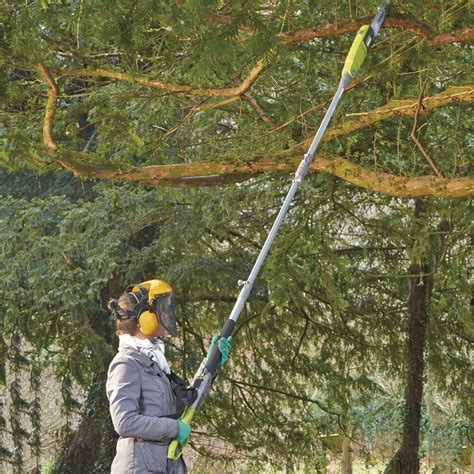 Telescopic Pole Chainsaw Long Reach Electric Tree Pruner Trimmer Branch Cutter 5017730087787 | eBay