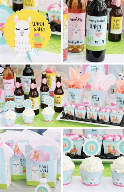 Llama Baby Shower Ideas - Baby Shower Ideas - Themes - Games