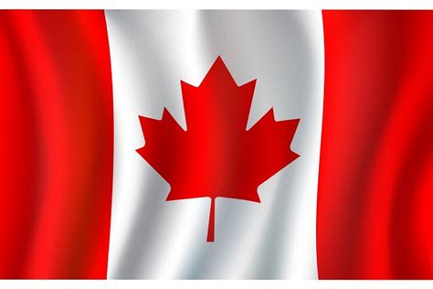 Canadian flag, maple leaf 3d symbol of Canada | Pre-Designed Illustrator Graphics ~ Creative Market