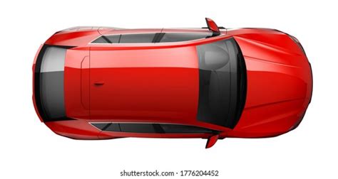 Generic Red Car Top View Stock Illustration 285783293 | Shutterstock