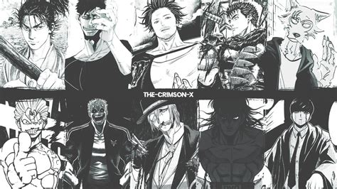 Top 10 Male Manga Characters by The-Crimson-X on DeviantArt