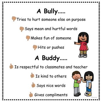 Bullying Social Story and Activity by The Confetti Teacher | TpT