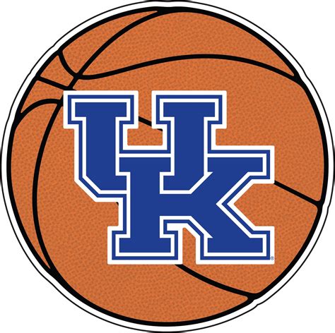 University of Kentucky Basketball UK Logo Magnet [White - 6"] - Walmart.com