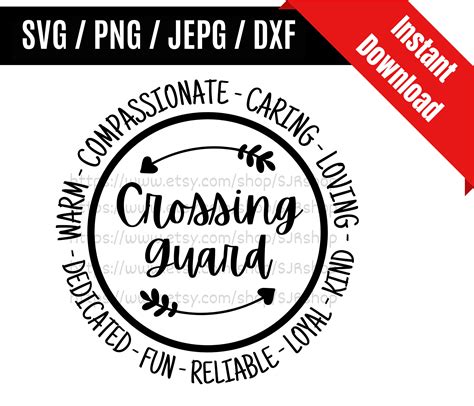 Crossing Guard Svg / School Crossing Guard Svg / School Staff - Etsy