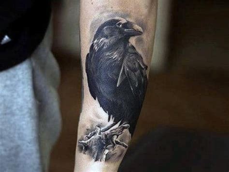 Raven Tattoo Meaning and Symbolism