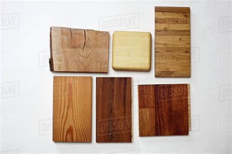 Wooden floor samples - Stock Photo - Dissolve