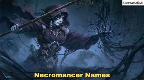 900+ Best Cool, Famous & Funny Necromancer Names (Girls & Boys)