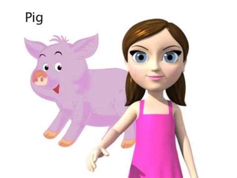 Pig - ASL sign for Pig - Animated - Unmasa Dalha