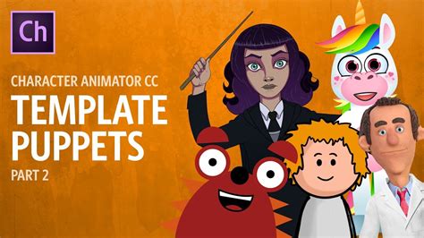 Adobe Animate Character Templates