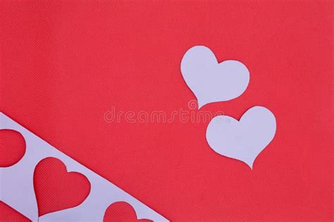 Heart Shaped Paper Cutting Design Card with Empty Space Stock Photo - Image of anniversary ...