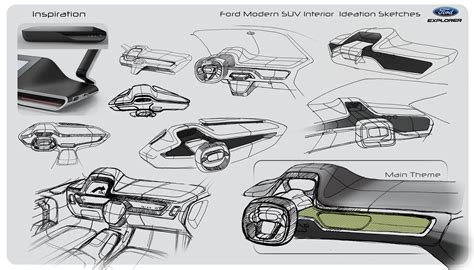 Ford Modern SUV Interior Design :: Behance