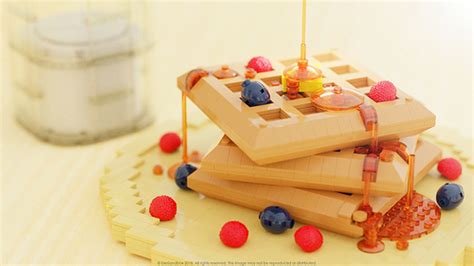 A waffle-y good LEGO breakfast - The Brothers Brick | The Brothers Brick