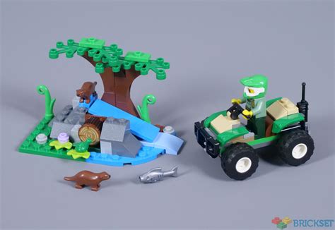 LEGO 60394 ATV and Otter Habitat review | Brickset