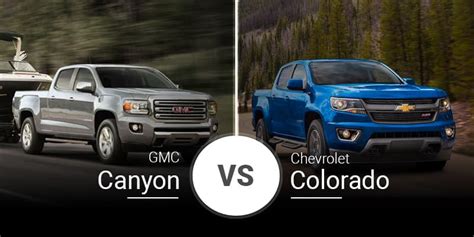 2020 GMC Canyon Vs. 2020 Chevrolet Colorado