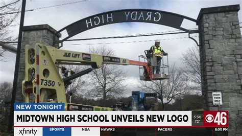 Midtown high school unveils new logo - YouTube