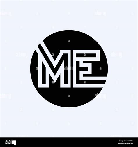 M e logo hi-res stock photography and images - Alamy