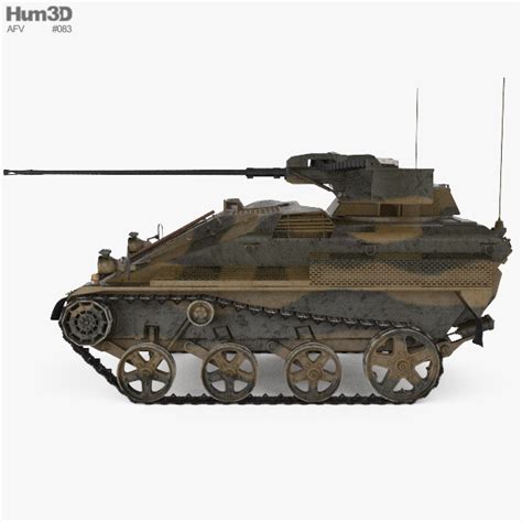 Wiesel AWC 3D model - Military on Hum3D