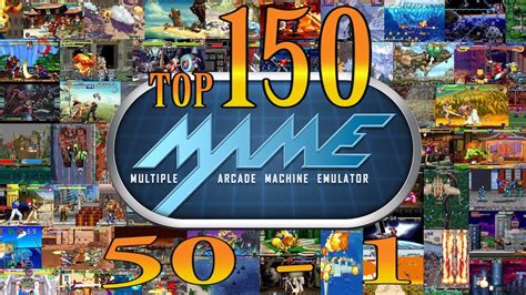 Top 150 MAME Juegos ARCADE #1 del 50 al 1 - YouTube