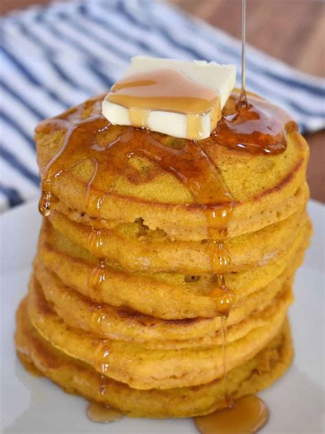 Pumpkin Pancakes with Pancake Mix (Easy Recipe) - This Delicious House