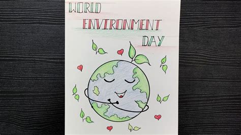 Save Environment, World Environment Day, Poster Drawing, Easy Drawings, Making Ideas, Youtube ...